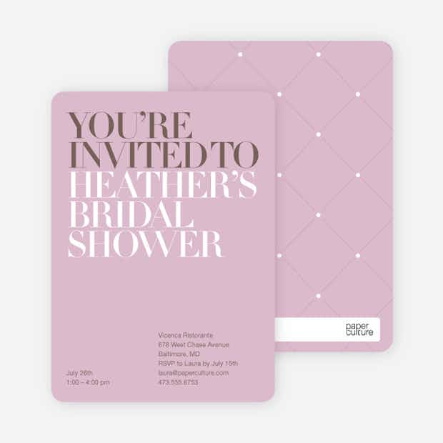 Bold Letters Bridal - Main