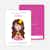 Little Princess Photo Card Birthday Invitations - Pink Princess