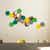 Honeycomb Photo Wall Decals - Green