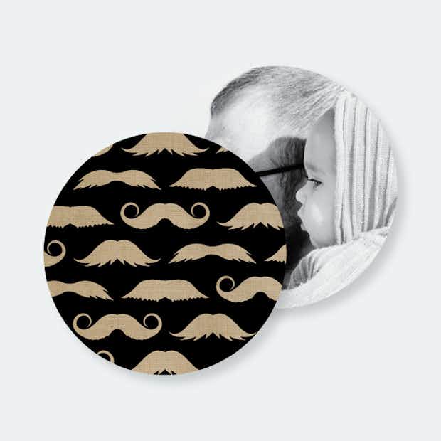 Fan{tache}tic Moustache Coasters - Main