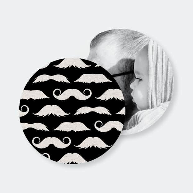 Fan{tache}tic Moustache Coasters - Main