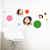 Bubble Up, Circle Photo Wall Decals - Green
