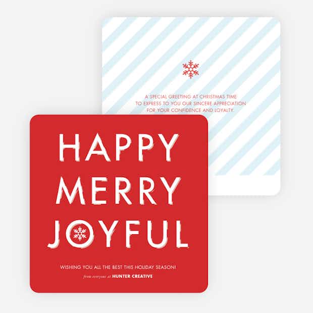 Happy, Merry, Joyful - Main