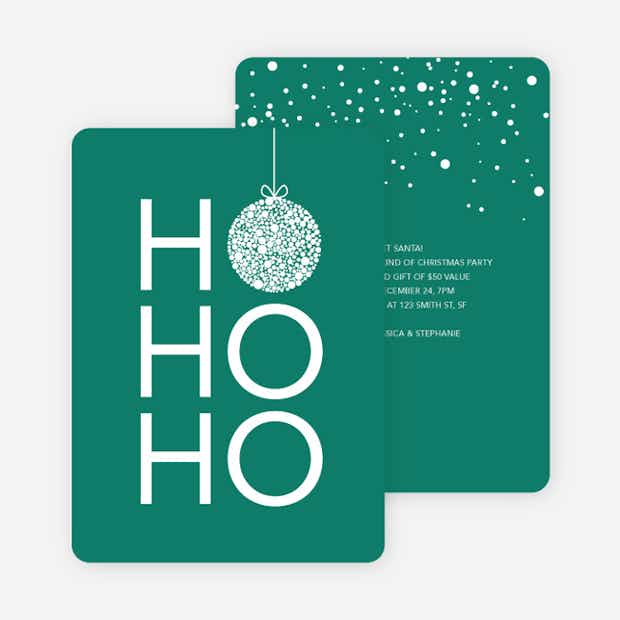 Ho Ho Ho Ornaments - Main