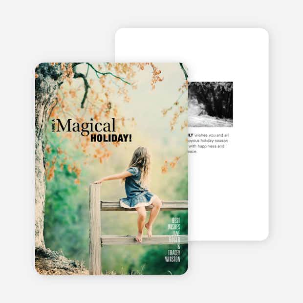 Magical Holiday Cards - Main