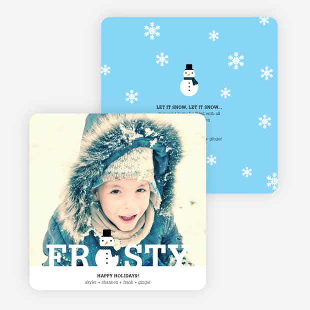 Frozen Christmas Cards - Main