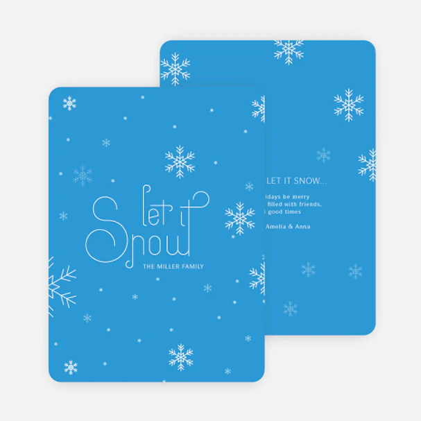 Frozen Winter Christmas Cards | Paper Culture