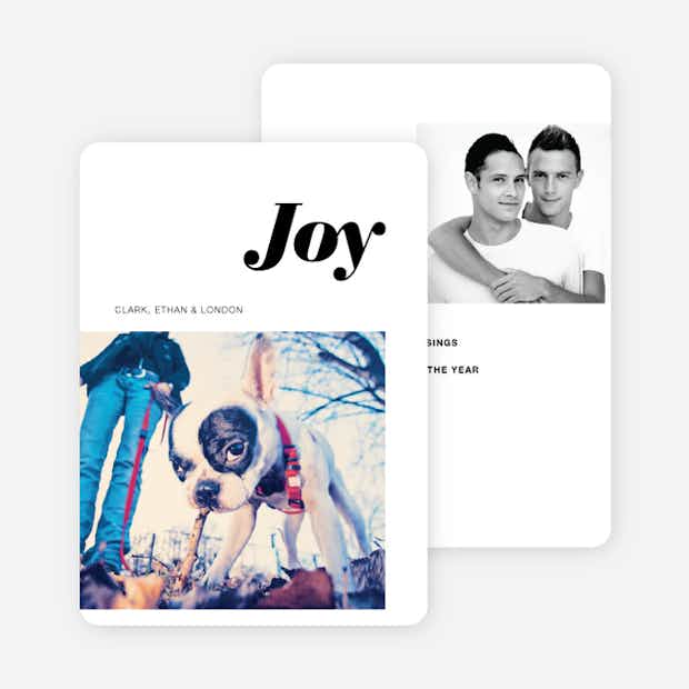 Joy Holiday Cards - Main