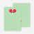 Ladybug Love Personal Stationery - Green