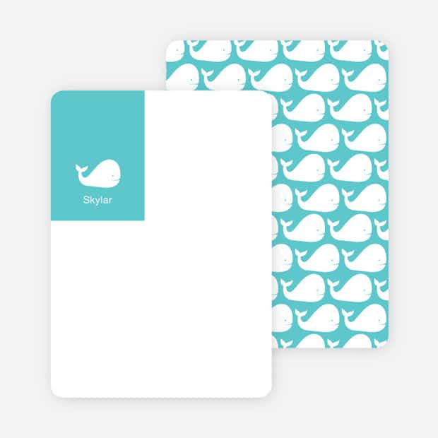 Moby Dick Whale Stationery - Main