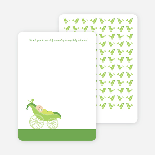 Baby shower invitations and thank hot sale you cards