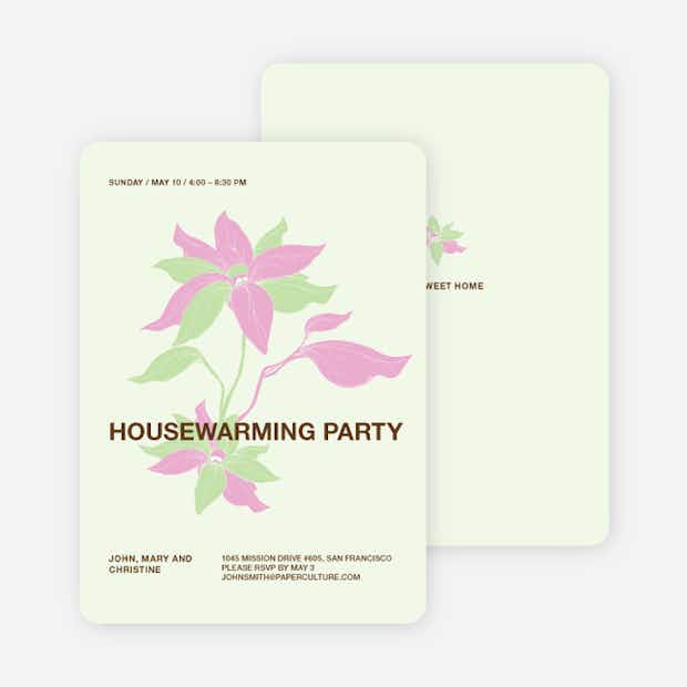 Flower Housewarming - Main