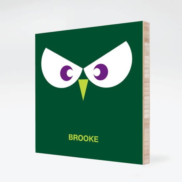 Owl Face - Front