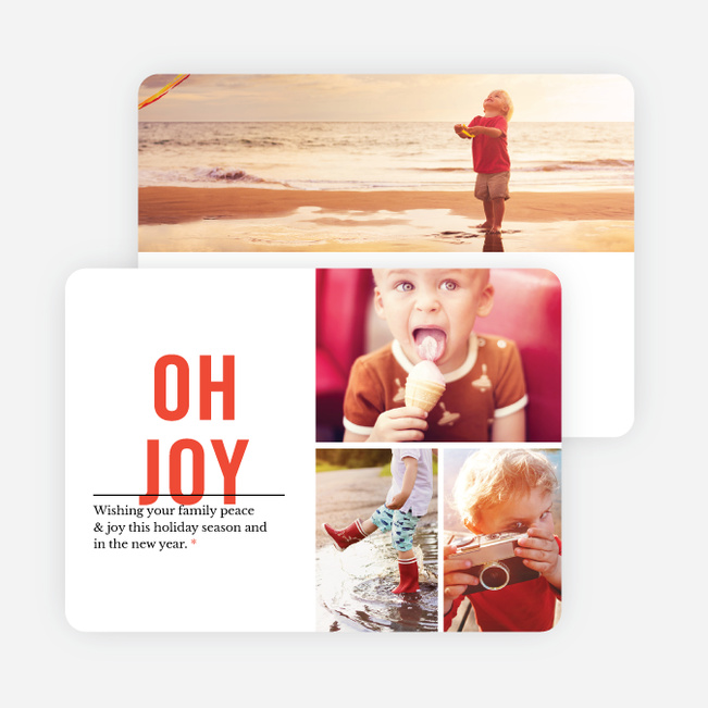Oh Joy Holiday Card - Red