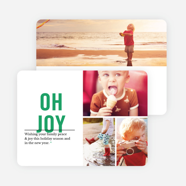 Oh Joy Holiday Card - Green