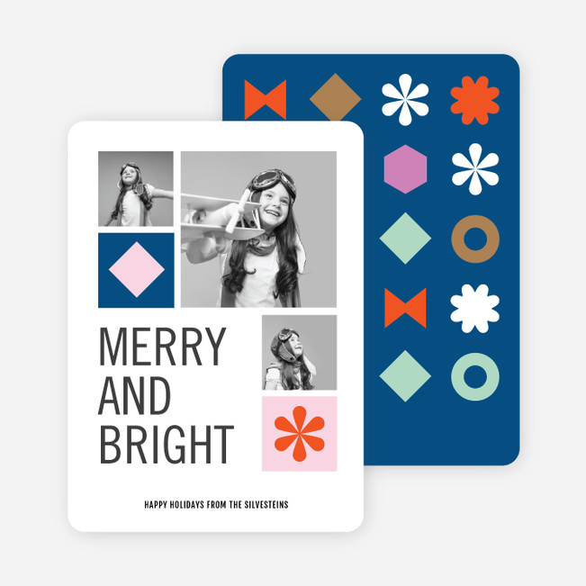 Retro Icons Holiday Cards - Multi
