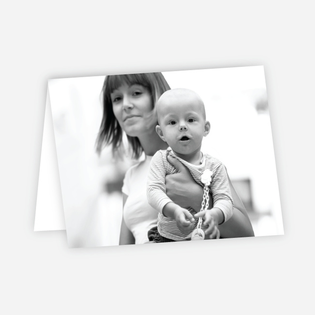 All Photo Stationery & Thank You Cards - Black