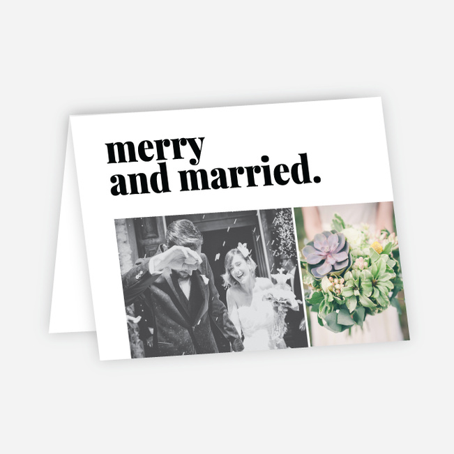 Bold in Word & Image Stationery and Thank You Cards - Black