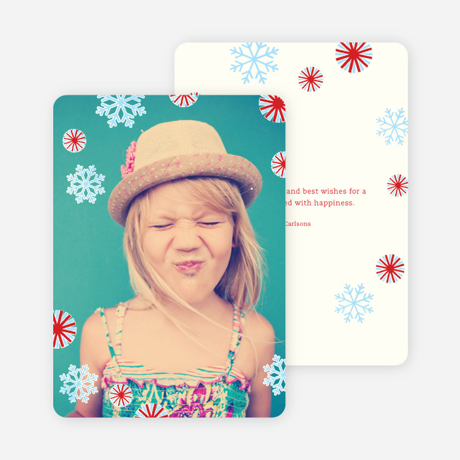 Christmas Photo Cards - Red