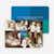 Collage of Joy Multi-Photo Holiday Cards - Blue