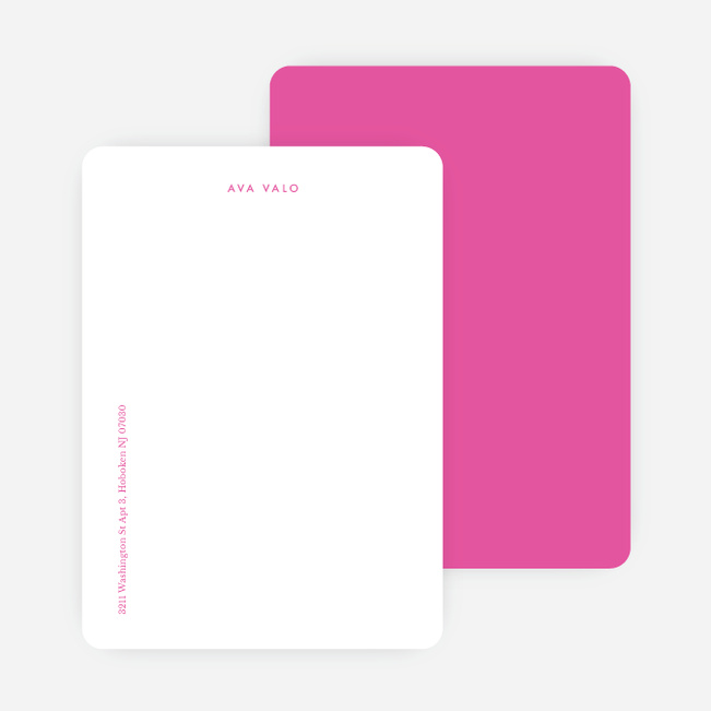 Bright & Simple Stationery - Purple