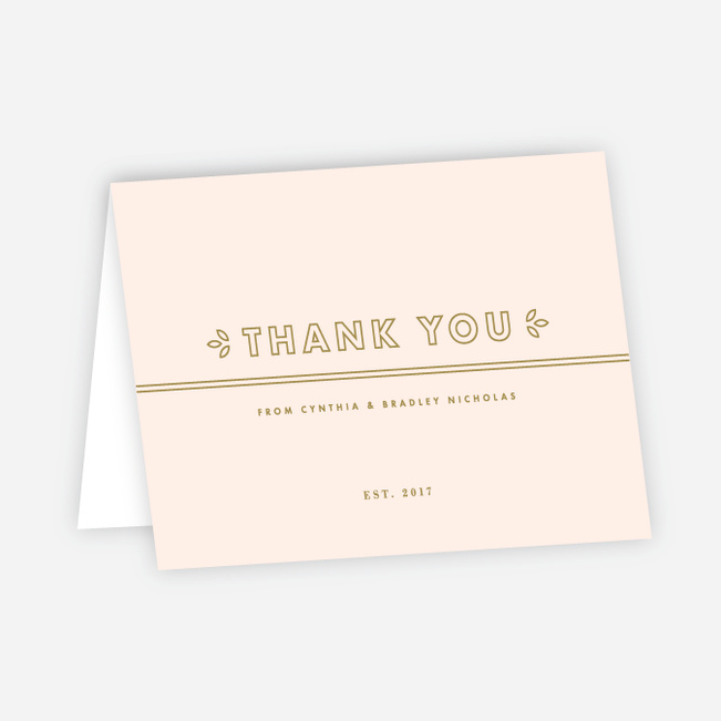 Thank You Cards
