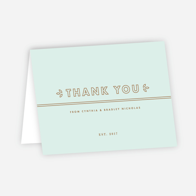 Thank You Cards