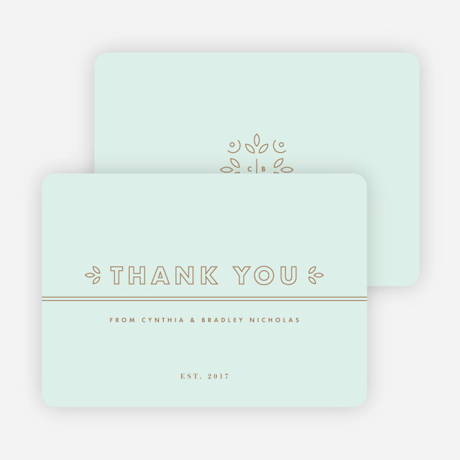 Thank You Cards