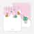 Animal Mobile Baby Thank You Cards - Pink
