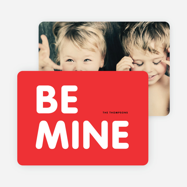 Be Mine Valentine’s Day Cards - Multi
