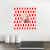 Fashion Frames Photo Wall Decals - Red