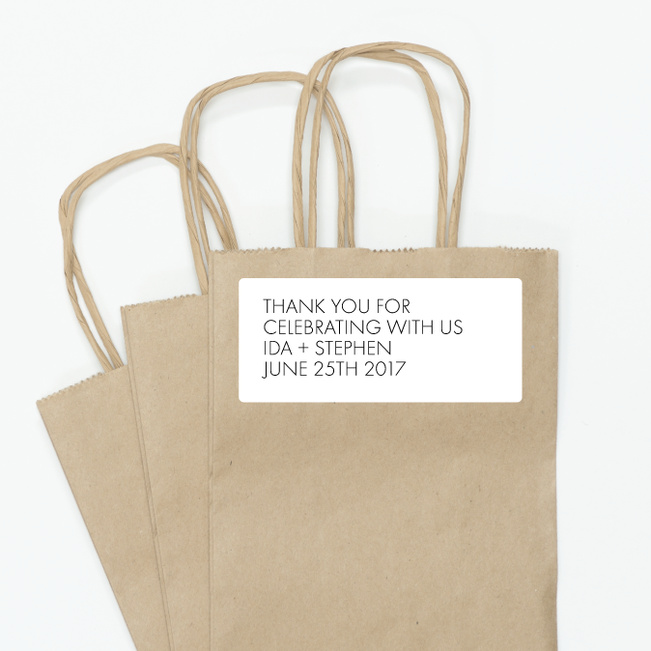 All Caps Wedding Response Addressing. - Gray