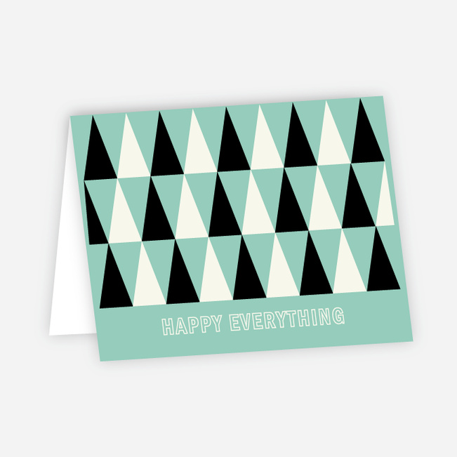 Winter Wonderland Business Holiday Cards - Blue