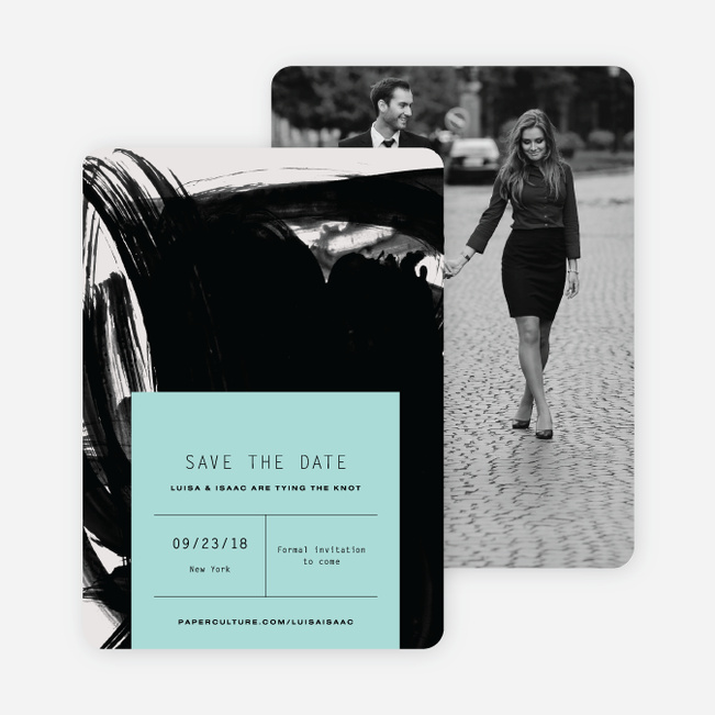 Bold Strokes Save The Dates - Green