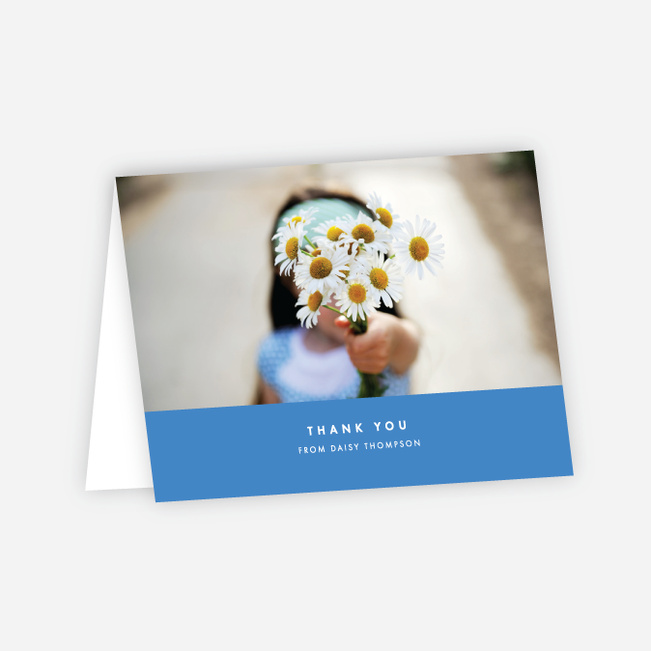 Simple & Chic Thank You Cards - Blue