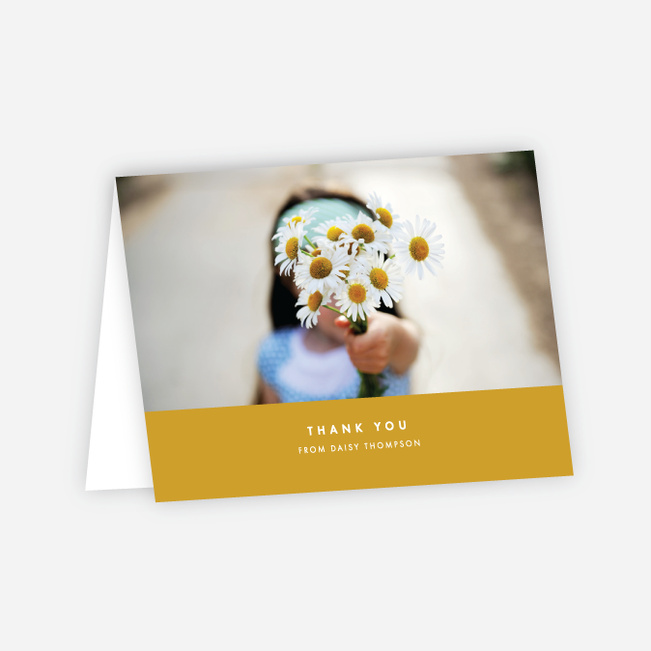 Simple & Chic Thank You Cards - Yellow