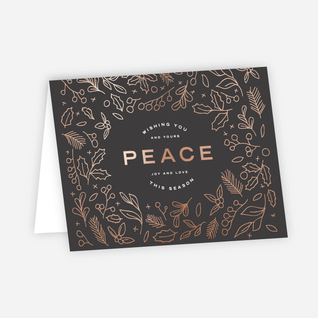 Foil Peace Accents - Gray