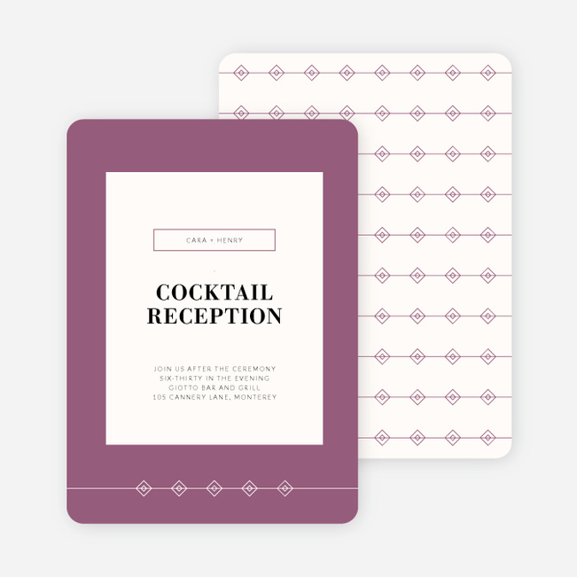 Diamonds in the Rough - Purple