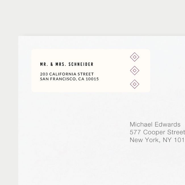 Diamonds in the Rough - Purple