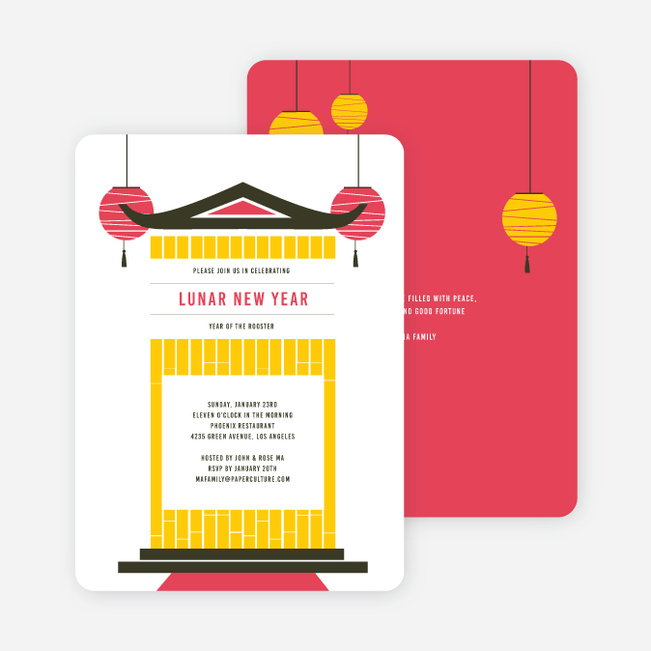 Chinese Temple - Red