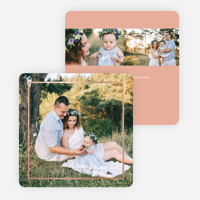 Framed with Love Valentine’s Day Cards - Pink