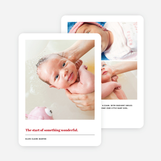 Minimal Modern - Red