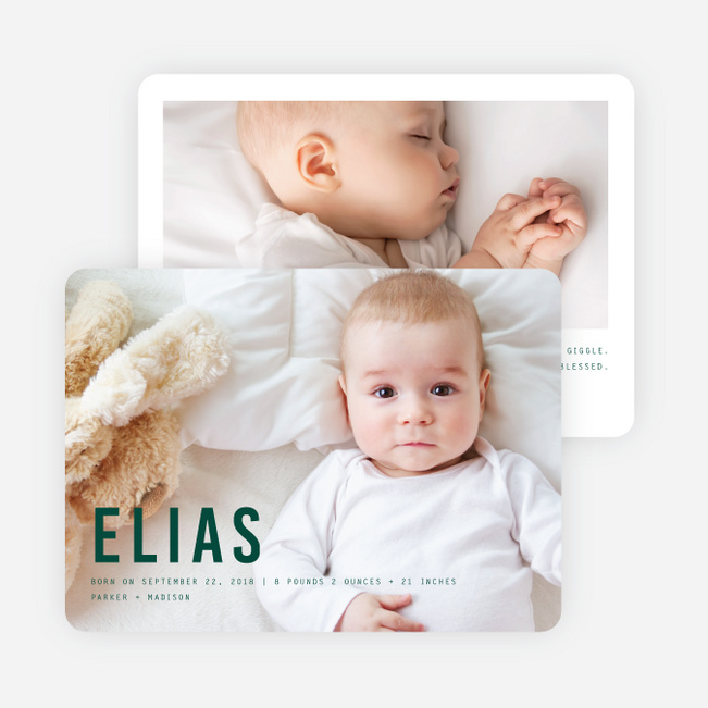 Big Announcement - Green