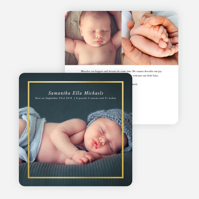 Foil Elegance - Black