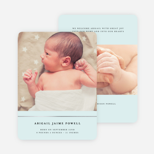 Minimalist Details - Blue