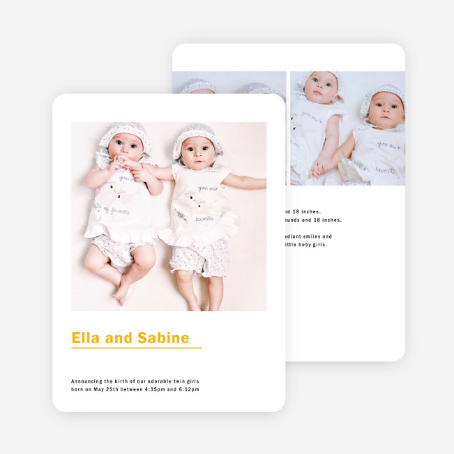 Sweet Treasures - Yellow