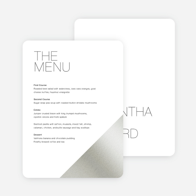 Menus