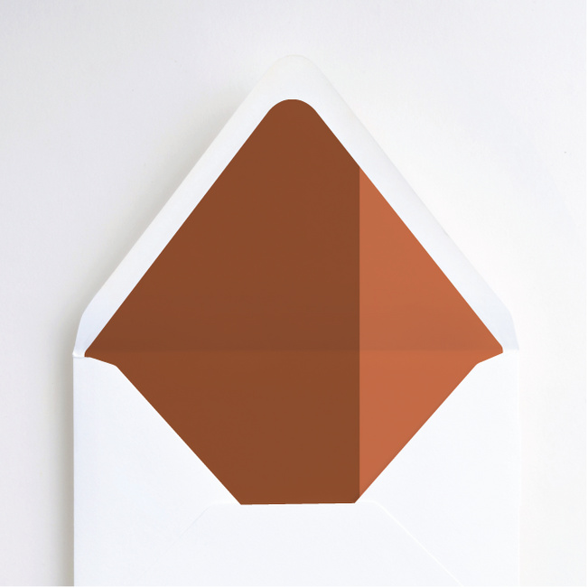 Foil Blocks Envelope Liners - Beige