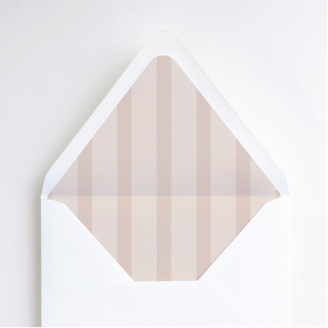 Wedding Bands Envelope Liners - Pink