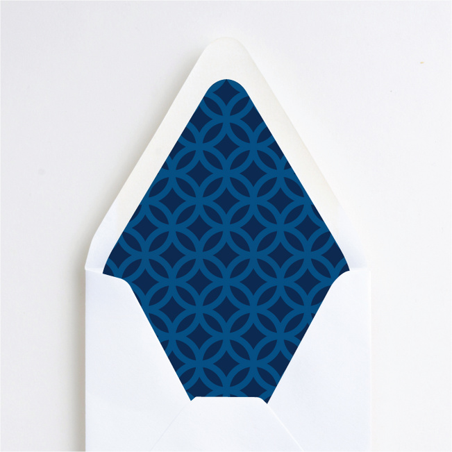 Ampersand Envelope Liners - Blue